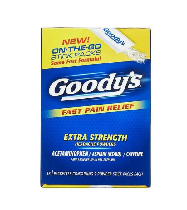 Picture of Goodys Extra Strength Headache Powders 36x2Packs