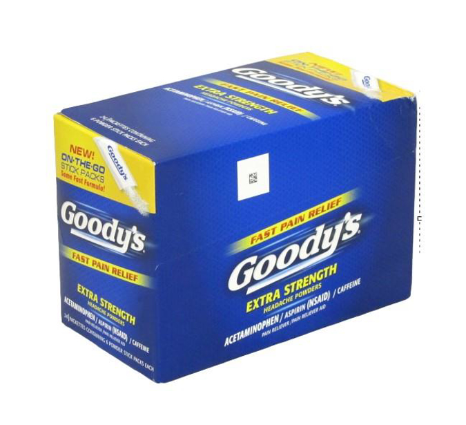 Picture of Goodys Extra Strength Headache Powders 24x6 Packs