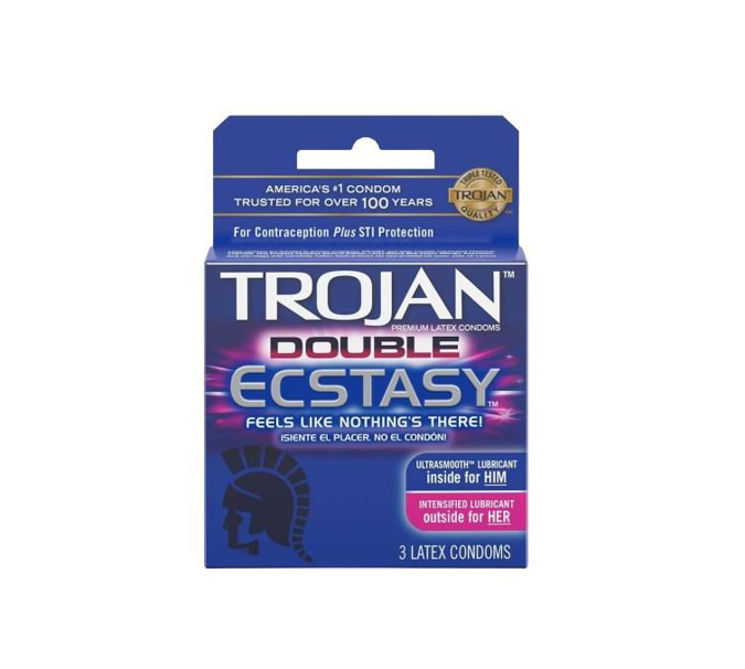 Picture of Trojan Double Ecstasy 6Pack 3CT