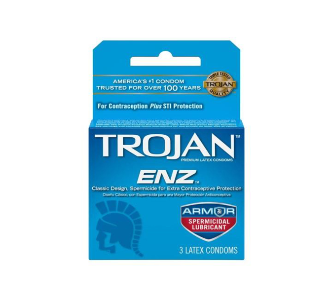Picture of Trojan ENZ Spermicidal 6Pack 3CT