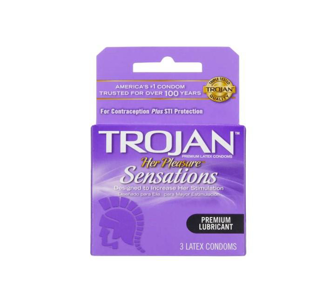 Picture of Trojan Her Pleasure 6Pack 3CT