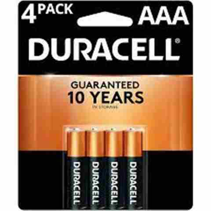 Picture of Duracell AAA 4CT