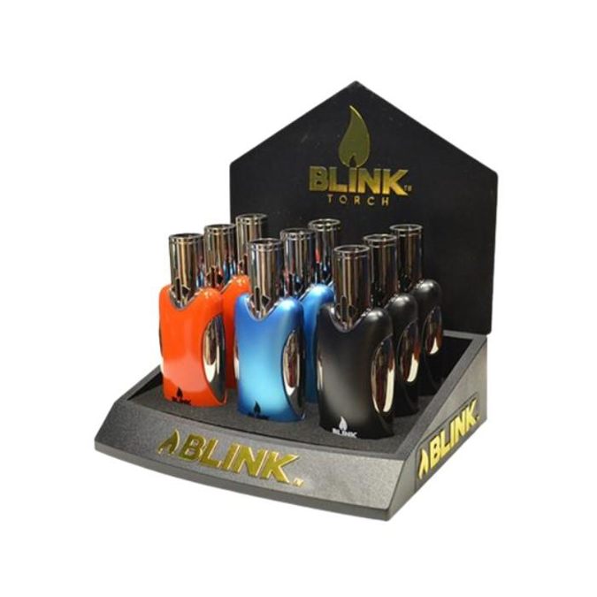 Picture of Blink Deco Sleek Quad Flame Torch Lighter 9CT