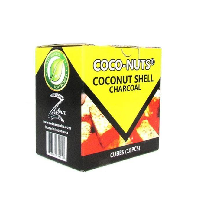 Picture of Zebra Coco-Nuts Charcoal Cube