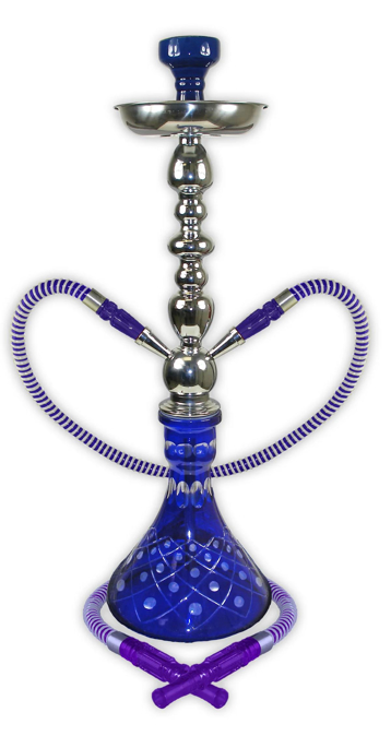 Picture of Premium Hookah Ultima Etched 24in 2 Hose