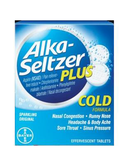Picture of Alka-Seltzer Cold Plus 20X2