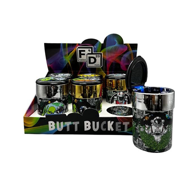 Picture of FDX5050 Butt Bucket Car Ashtray w LED 6CT