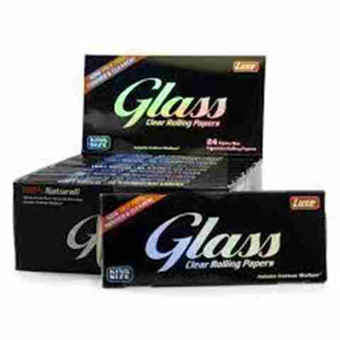 Picture of Luxe Glass Clear Paper Kingsize 24CT