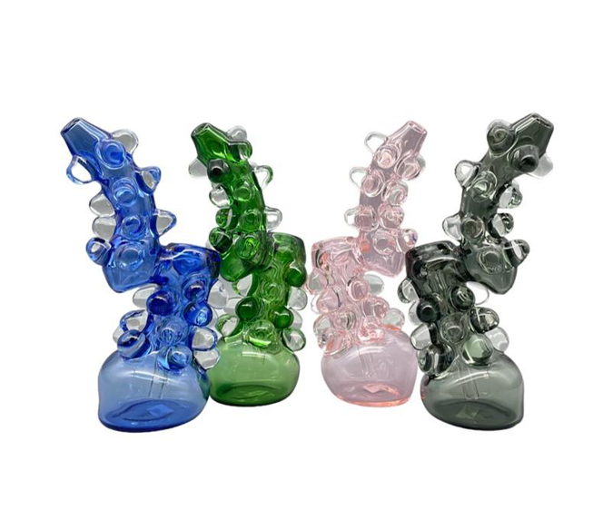 Picture of Glass Pink Boball Bubbler 
