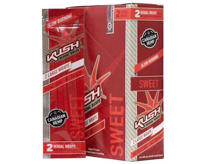 Picture of Kush Herbal Wraps Sweet 2PK
