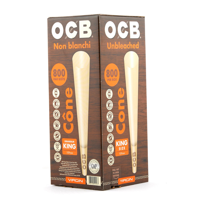 Picture of OCB Cones Unbleached KS 800