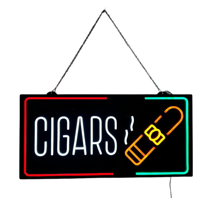 Picture of Multi Color Cigars LED Sign