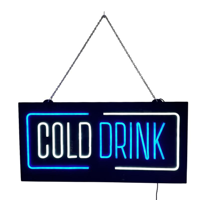 Picture of Multi Color Cold Drink LED Sign