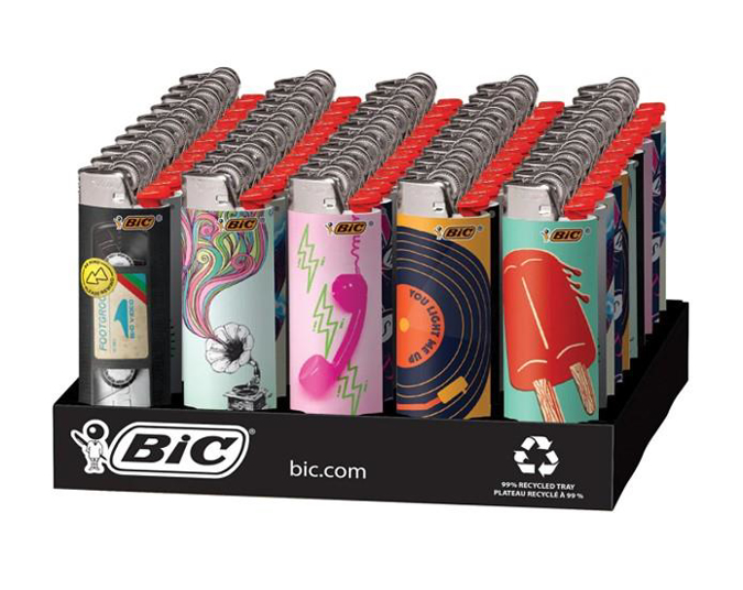 Picture of Bic Lighters Nostalgia 50CT