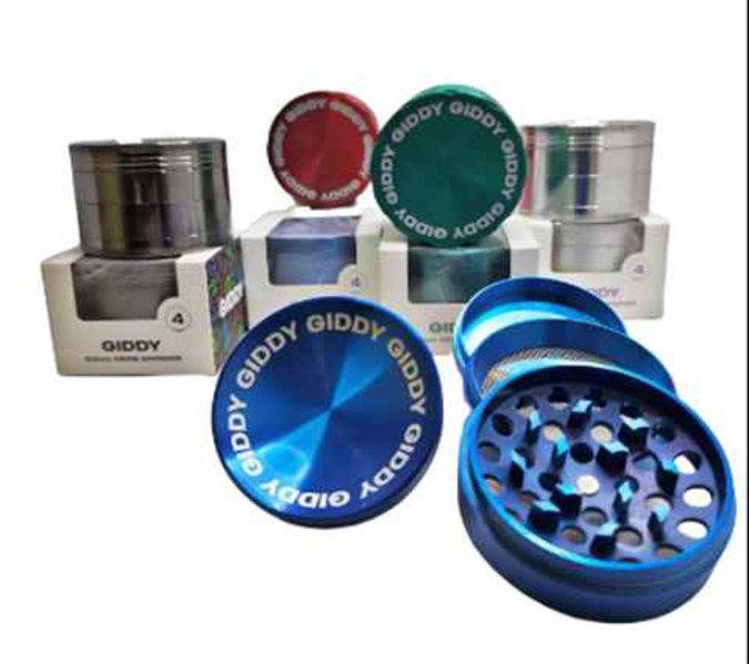 Picture of Giddy 63mm Herb Grinder 4part