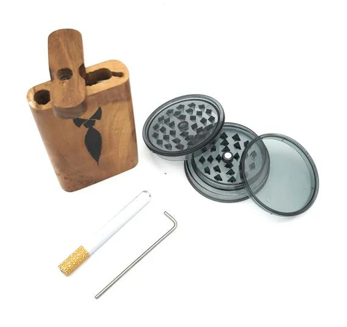 Picture of Plastic Herb Grinder w Dugout 12CT