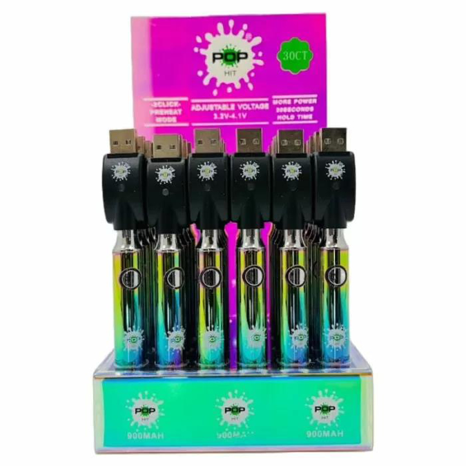 Picture of POP Twist Battery Rainbow 900mah 30CT