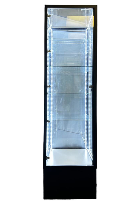 Picture of Glass Extra Vision Shelf Tall with Base and LED