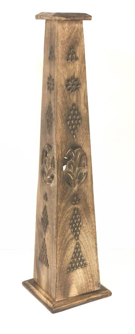 Picture of Wooden Tower Incense Sticks Burner