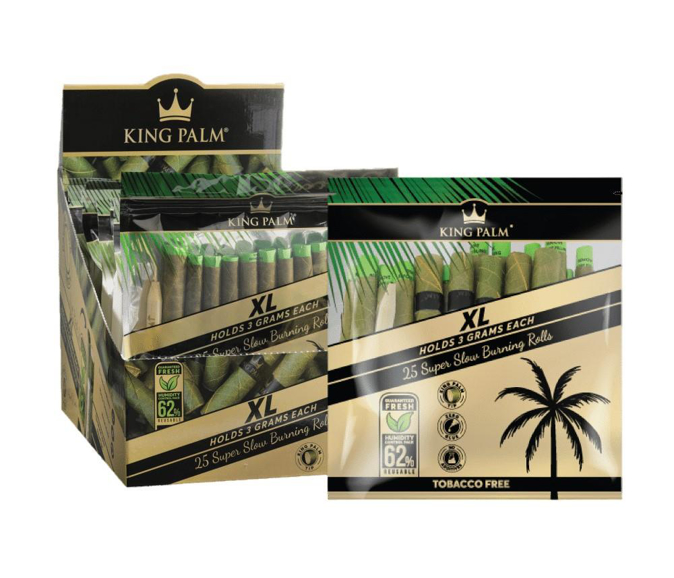Picture of King Palm Wraps XL 25 Rolls X 8 Pack