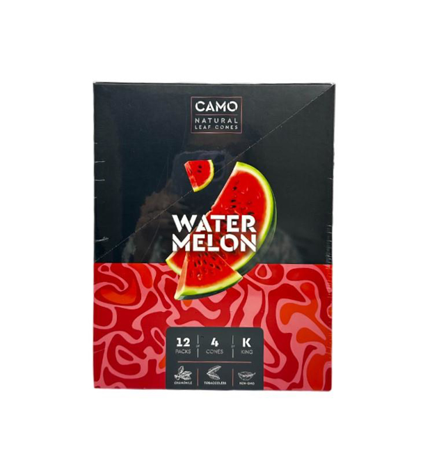 Picture of Camo Leaf Cones Watermelon 12CT