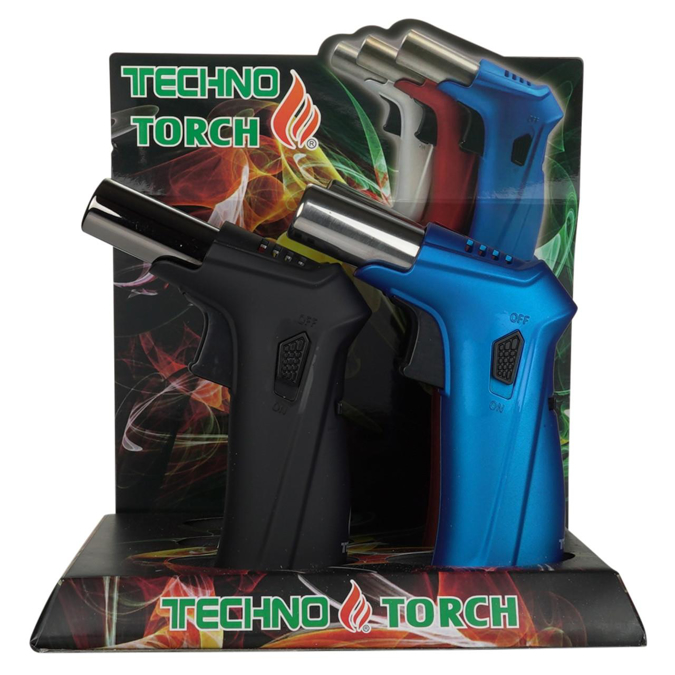 Picture of 19009 Techno Slant Torch Lighter 6CT