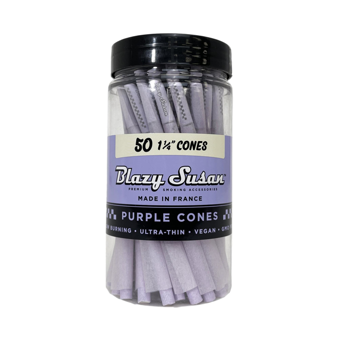 Picture of Blazy Susan Purple Cones 1 1/4 50CT Jar