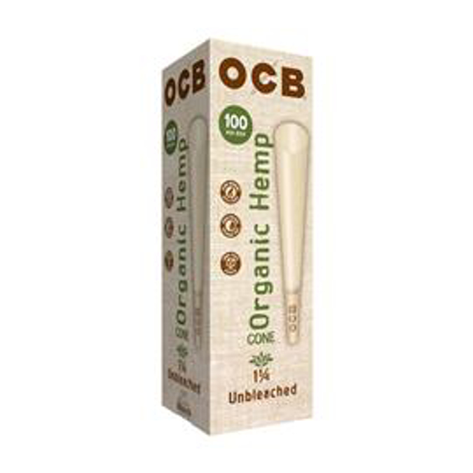 Picture of OCB Organic Hemp Cone 1 1/4 100CT