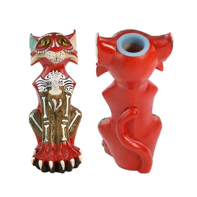 Picture of CY005 Resin Skull Cat WP