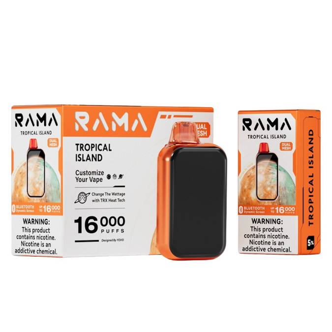 Picture of Rama 16000Puffs Tropical Island 