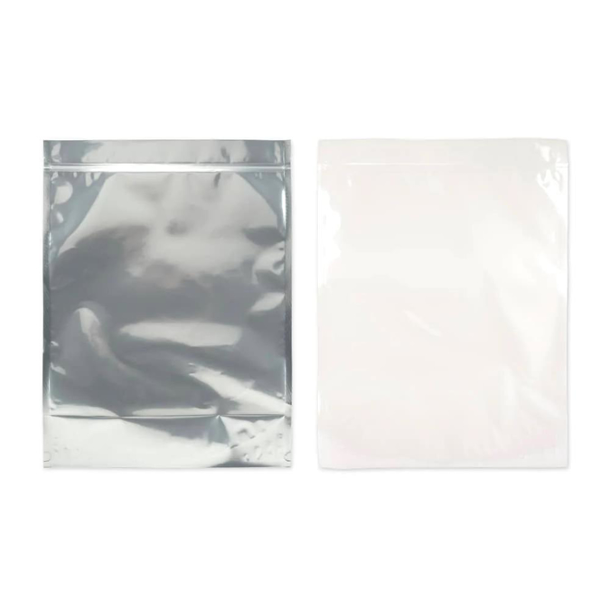 Picture of Loud & Lock Mylar Bags White/Clear 1/8oz 100CT