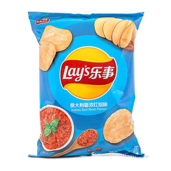 Picture of Lays Chips Italian Red Meat