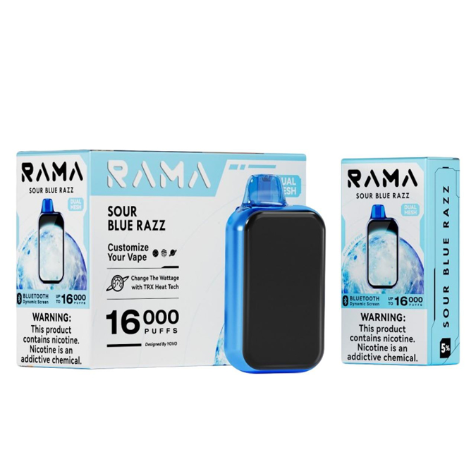 Picture of Rama 16000Puffs Sour Blue Razz