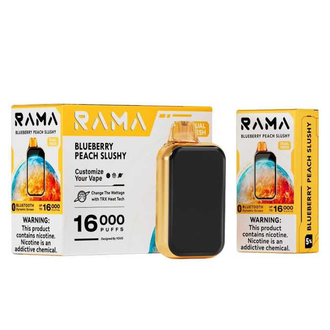 Picture of Rama 16000Puffs Blueberry Peach Slushy