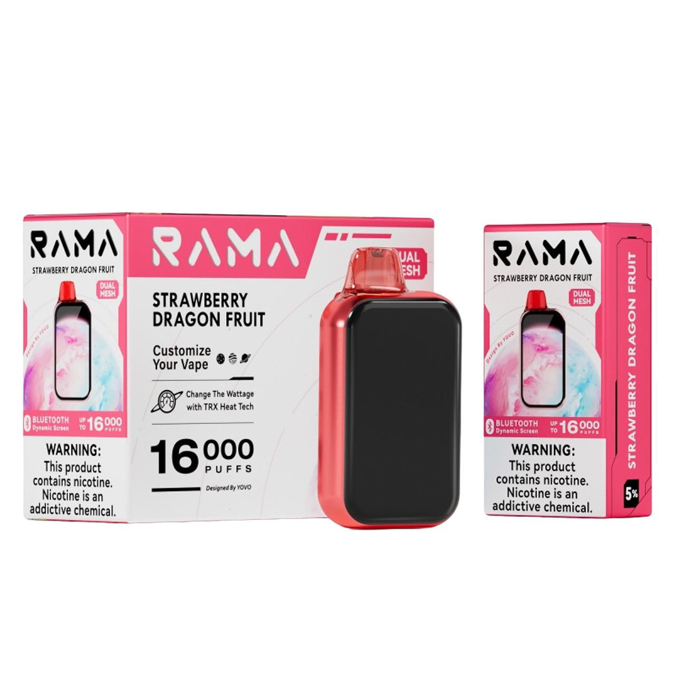 Picture of Rama 16000Puffs Strawberry Dragonfruit