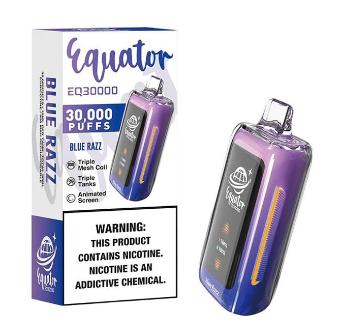 Picture of Equator EQ30KPuffs Blue Razz