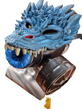 Picture of Gas Mask Blue Dragon w WP