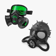 Picture of Gas Mask w LED