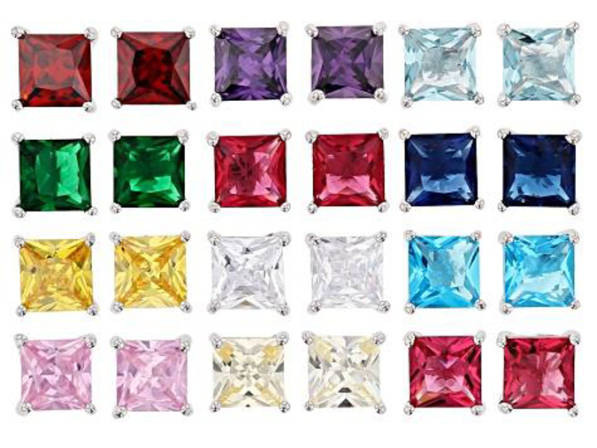 Picture of Cubic Zirconium Earrings Color 72CT