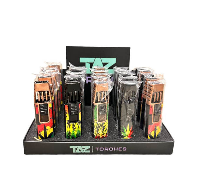 Picture of TT-38A Taz Double Torch Lighter 25CT