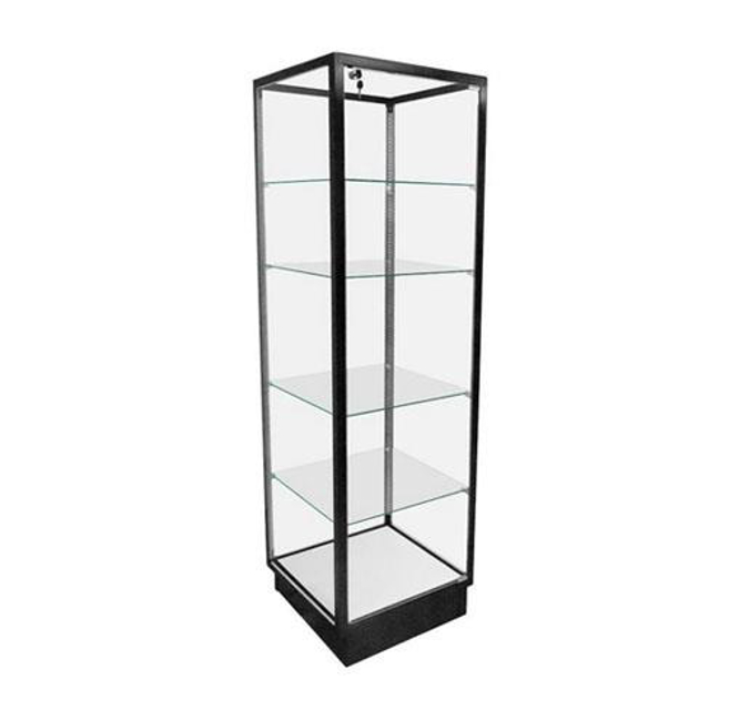 Picture of Glass Extra Vision Show Case Tower w LED