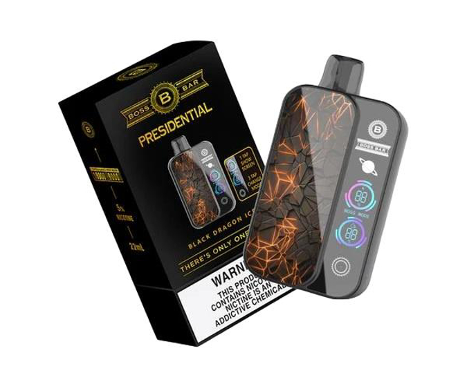 Picture of Presidential Boss Bar 18kPuffs Black Dragon Ice