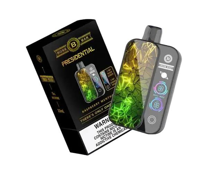 Picture of Presidential Boss Bar 18kPuffs Raspberry Mentol