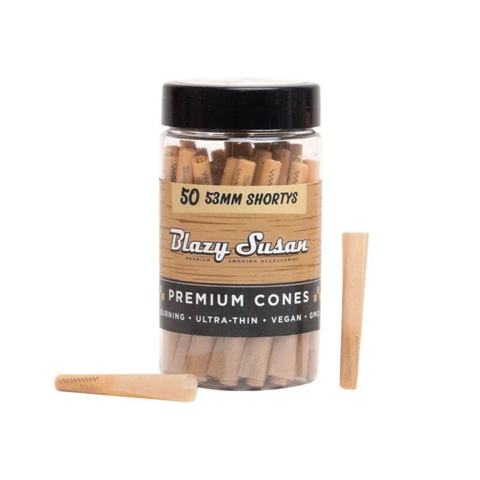 Picture of Blazy Susan Brown Cones 53mm 50CT Jar