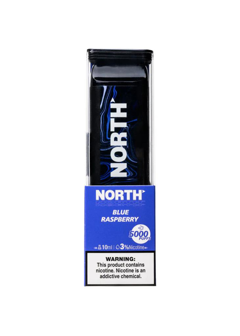 Picture of North Three Nic 5KPuffs Blue Raspberry