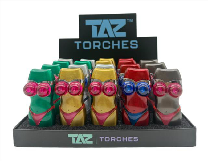 Picture of TT-62 TAZ Body Figure w Lighter Torch Lighter 20CT