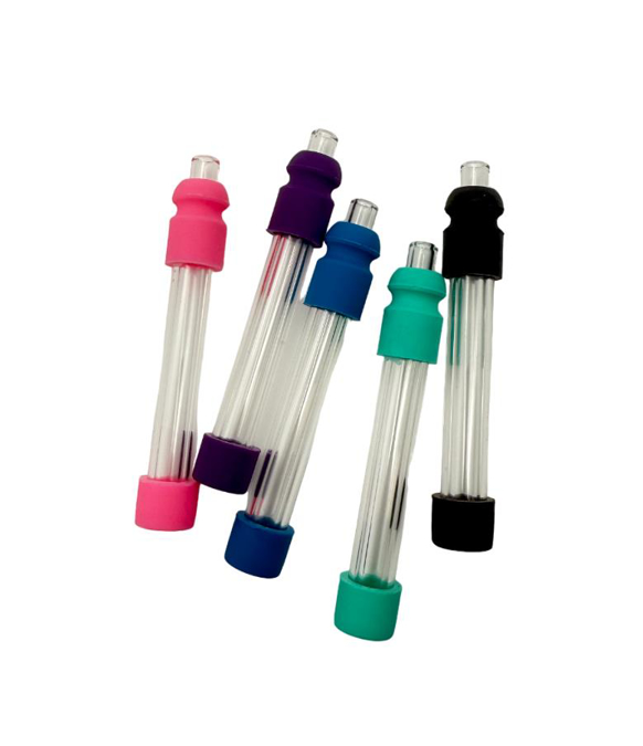 Picture of Silicone Glass Dab Straws 25CT