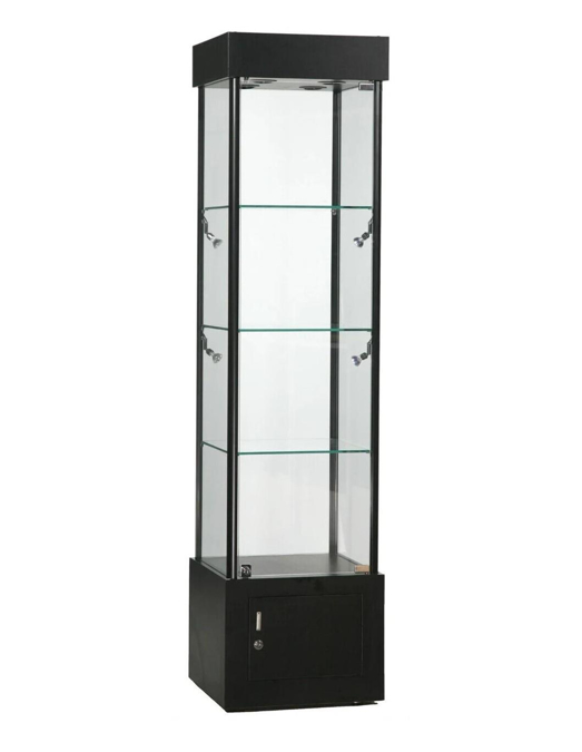 Picture of Glass Extra Vision 42in Tall Showcase LED on Bottom 72x18x42