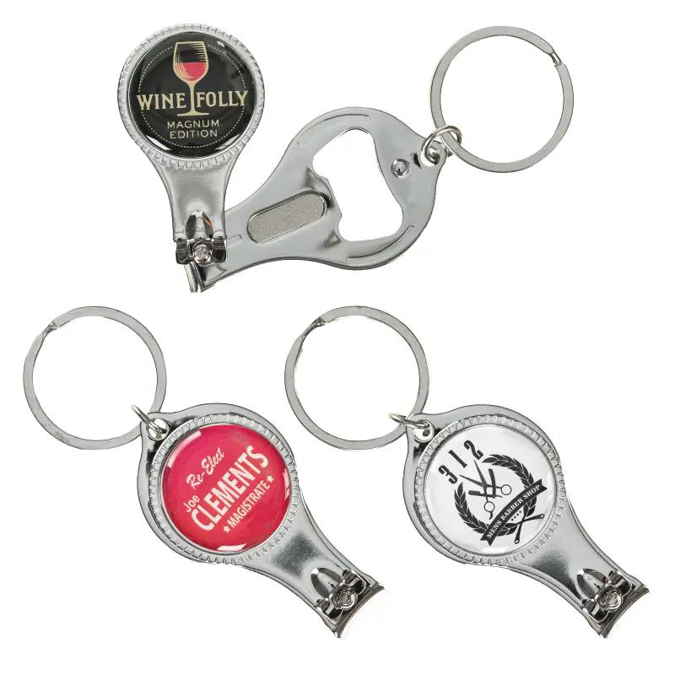 Picture of Nail Clipper w Opener Keychain 12CT