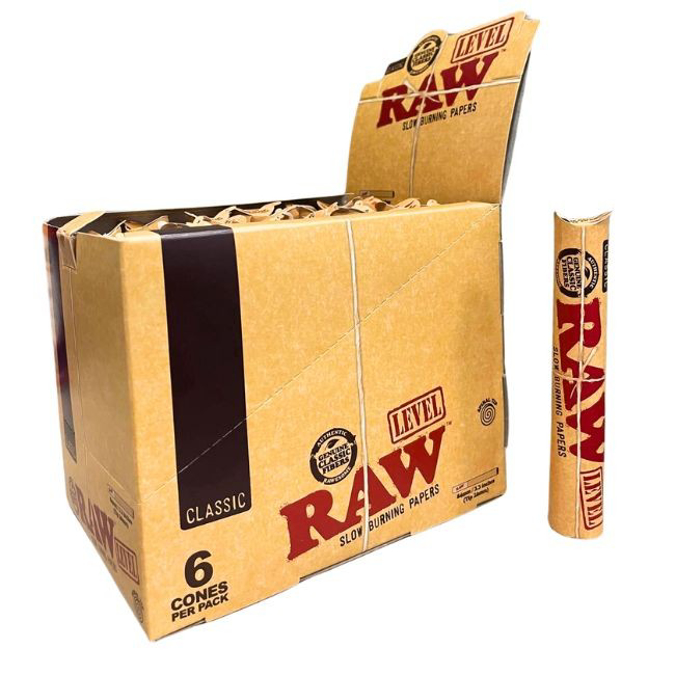 Picture of Raw Cones-Level 6pk 24ct